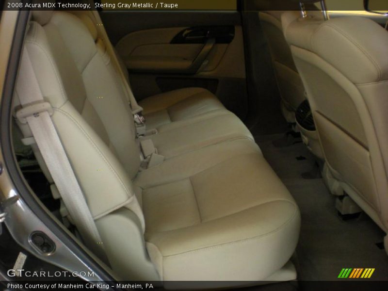 Sterling Gray Metallic / Taupe 2008 Acura MDX Technology