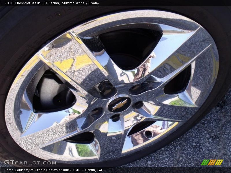 Summit White / Ebony 2010 Chevrolet Malibu LT Sedan