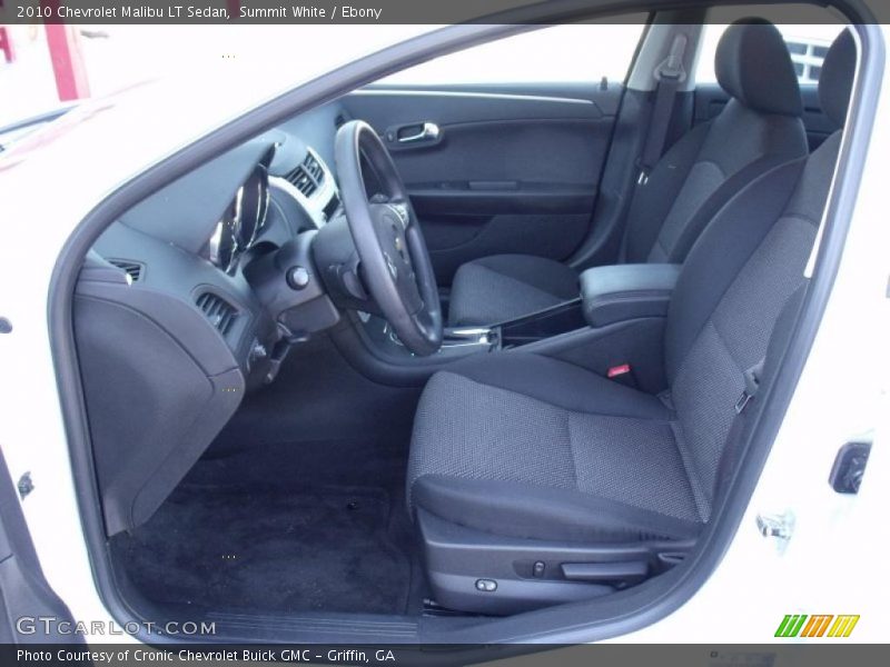 Summit White / Ebony 2010 Chevrolet Malibu LT Sedan