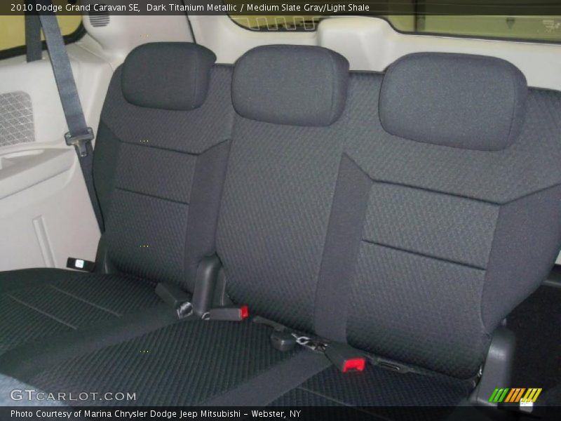 Dark Titanium Metallic / Medium Slate Gray/Light Shale 2010 Dodge Grand Caravan SE