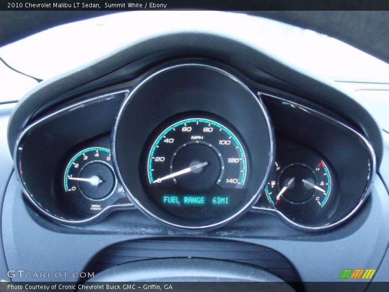 Summit White / Ebony 2010 Chevrolet Malibu LT Sedan