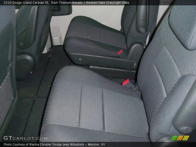 Dark Titanium Metallic / Medium Slate Gray/Light Shale 2010 Dodge Grand Caravan SE