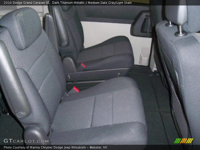 Dark Titanium Metallic / Medium Slate Gray/Light Shale 2010 Dodge Grand Caravan SE