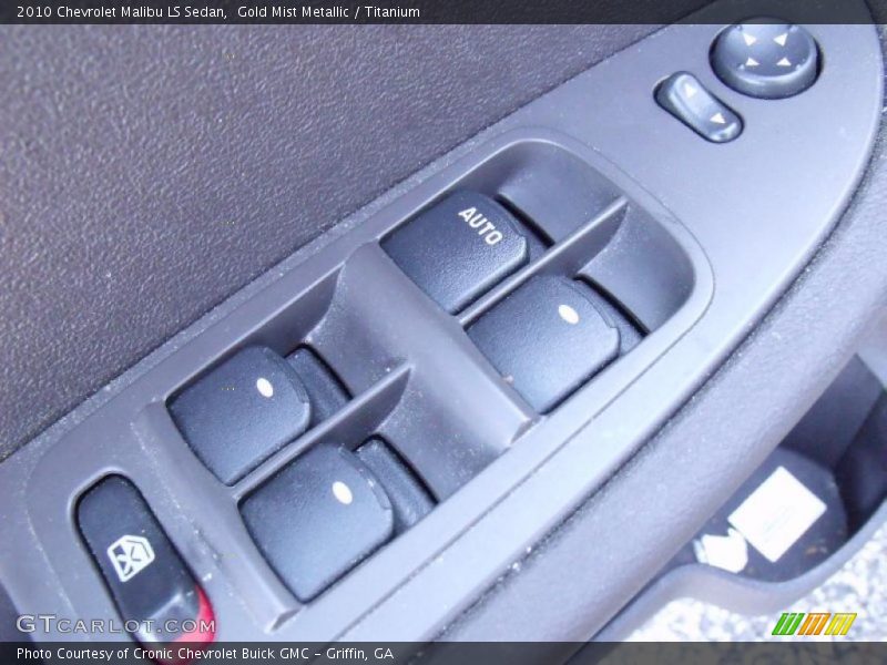 Gold Mist Metallic / Titanium 2010 Chevrolet Malibu LS Sedan