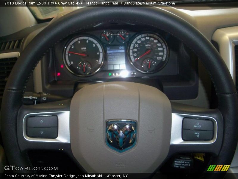 Mango Tango Pearl / Dark Slate/Medium Graystone 2010 Dodge Ram 1500 TRX4 Crew Cab 4x4