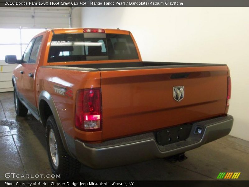 Mango Tango Pearl / Dark Slate/Medium Graystone 2010 Dodge Ram 1500 TRX4 Crew Cab 4x4