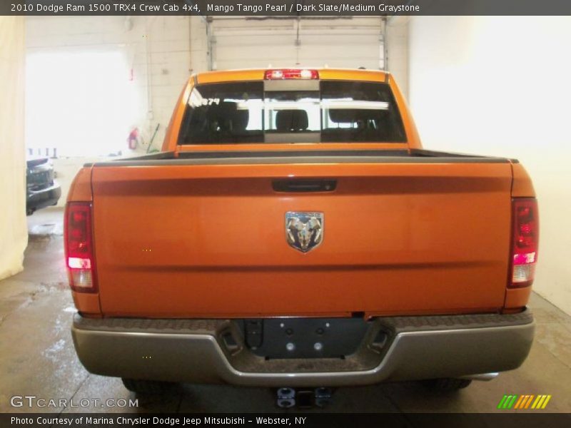 Mango Tango Pearl / Dark Slate/Medium Graystone 2010 Dodge Ram 1500 TRX4 Crew Cab 4x4
