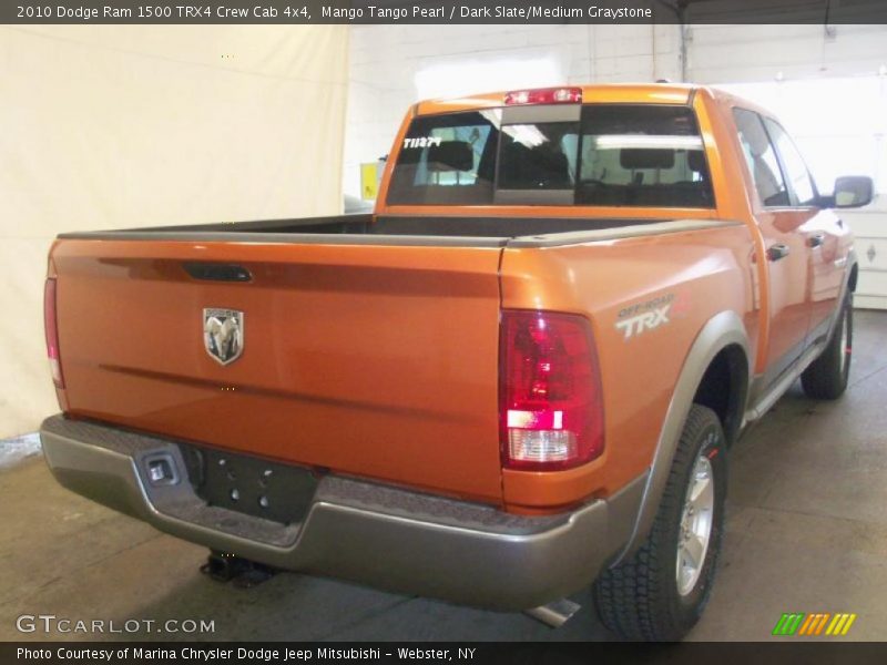 Mango Tango Pearl / Dark Slate/Medium Graystone 2010 Dodge Ram 1500 TRX4 Crew Cab 4x4