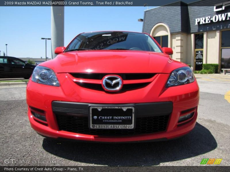 True Red / Black/Red 2009 Mazda MAZDA3 MAZDASPEED3 Grand Touring