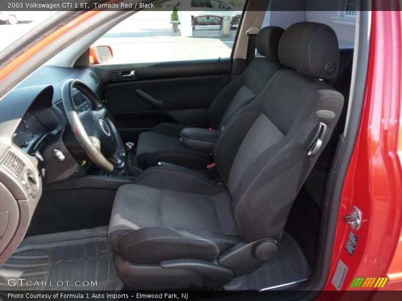 Tornado Red / Black 2003 Volkswagen GTI 1.8T