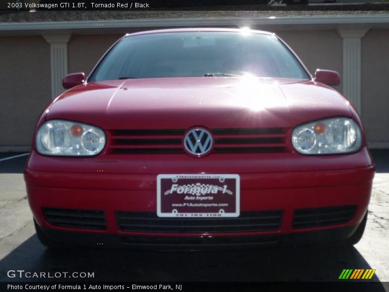 Tornado Red / Black 2003 Volkswagen GTI 1.8T