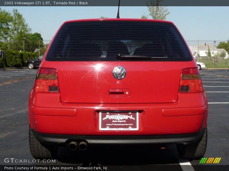 Tornado Red / Black 2003 Volkswagen GTI 1.8T