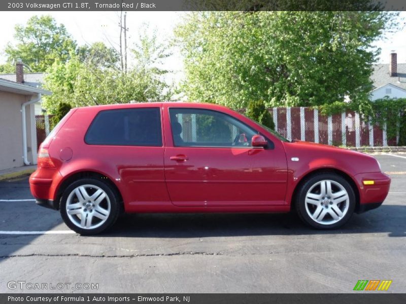 Tornado Red / Black 2003 Volkswagen GTI 1.8T