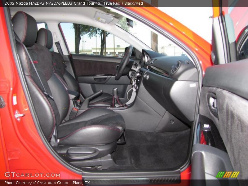 True Red / Black/Red 2009 Mazda MAZDA3 MAZDASPEED3 Grand Touring