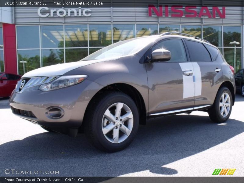 Tinted Bronze Metallic / Beige 2010 Nissan Murano SL