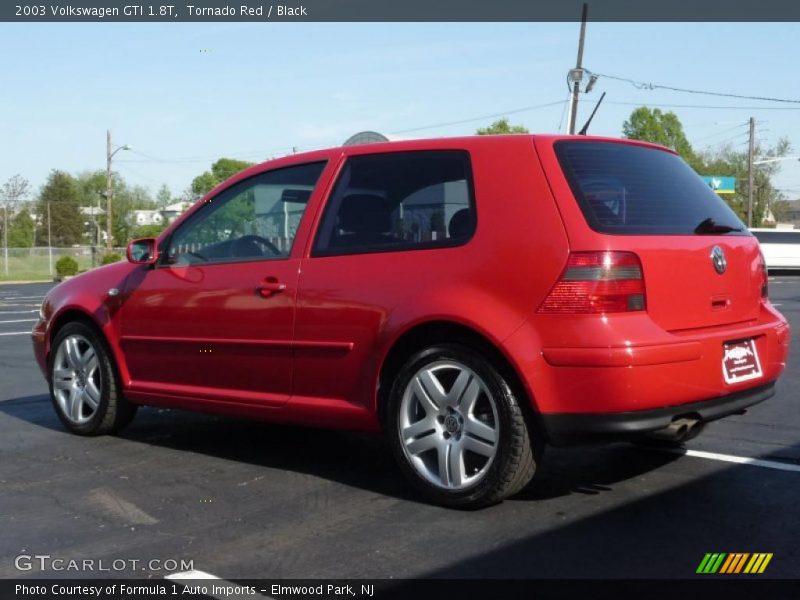 Tornado Red / Black 2003 Volkswagen GTI 1.8T