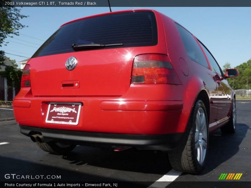 Tornado Red / Black 2003 Volkswagen GTI 1.8T