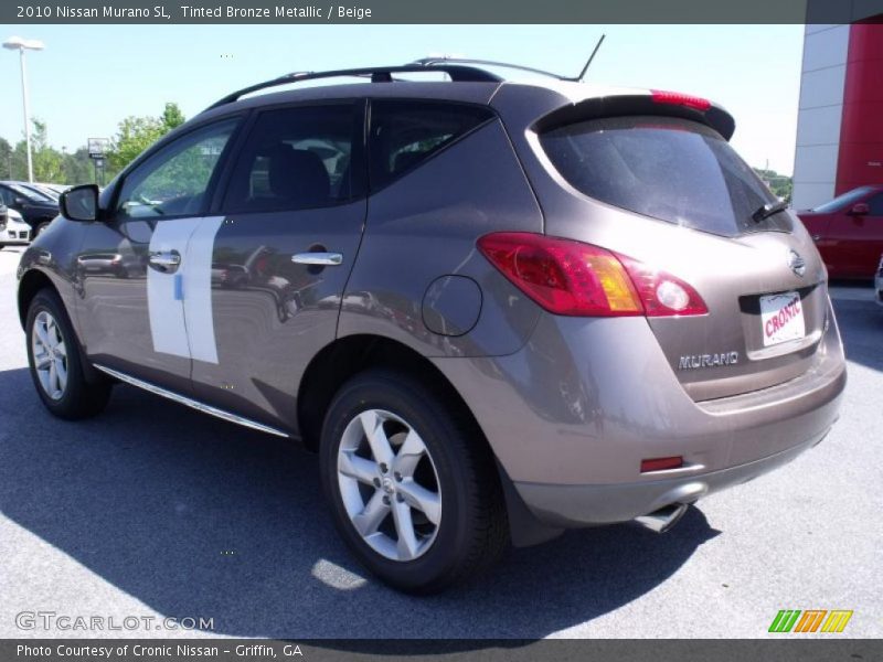 Tinted Bronze Metallic / Beige 2010 Nissan Murano SL