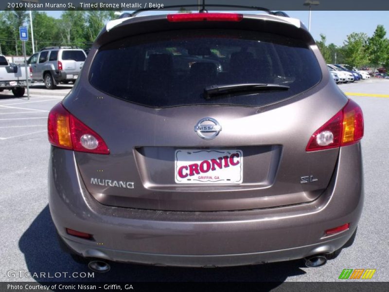 Tinted Bronze Metallic / Beige 2010 Nissan Murano SL