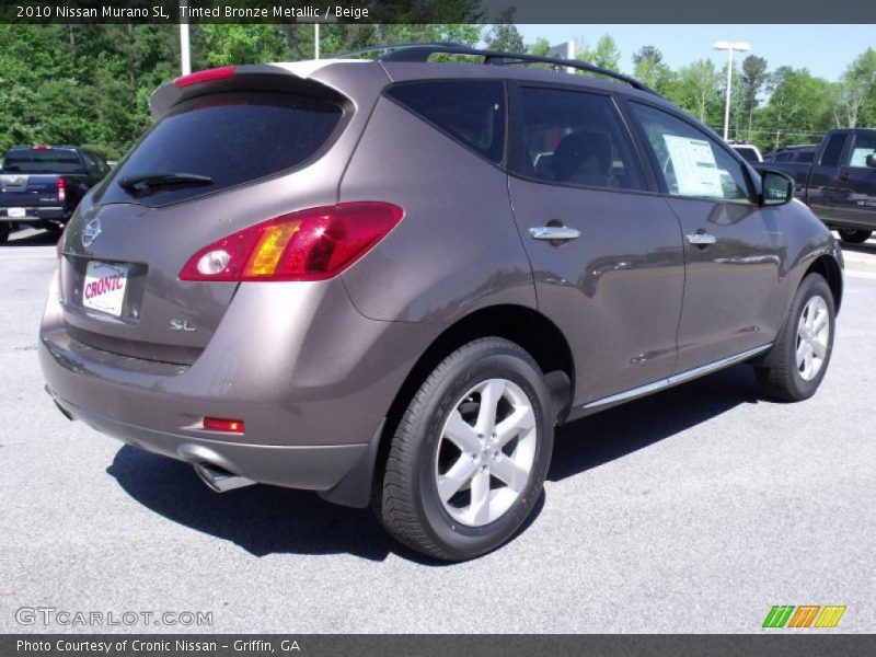 Tinted Bronze Metallic / Beige 2010 Nissan Murano SL