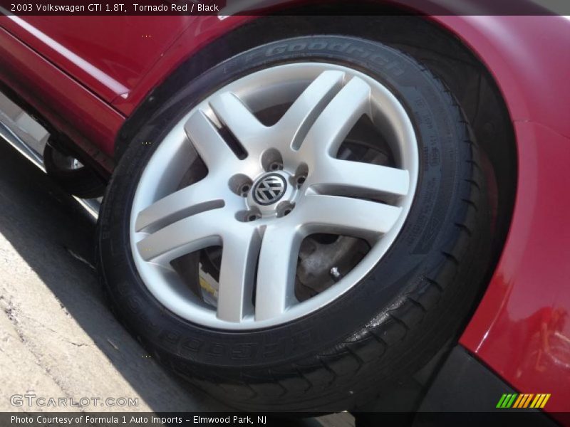 Tornado Red / Black 2003 Volkswagen GTI 1.8T