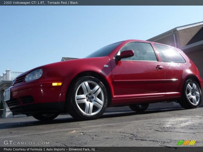 Tornado Red / Black 2003 Volkswagen GTI 1.8T