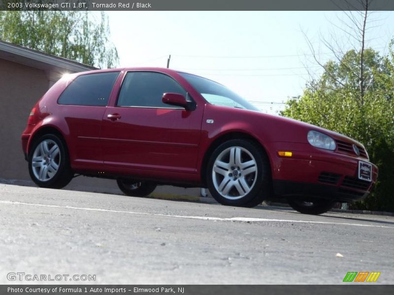 Tornado Red / Black 2003 Volkswagen GTI 1.8T
