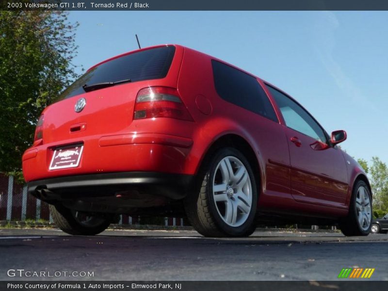 Tornado Red / Black 2003 Volkswagen GTI 1.8T