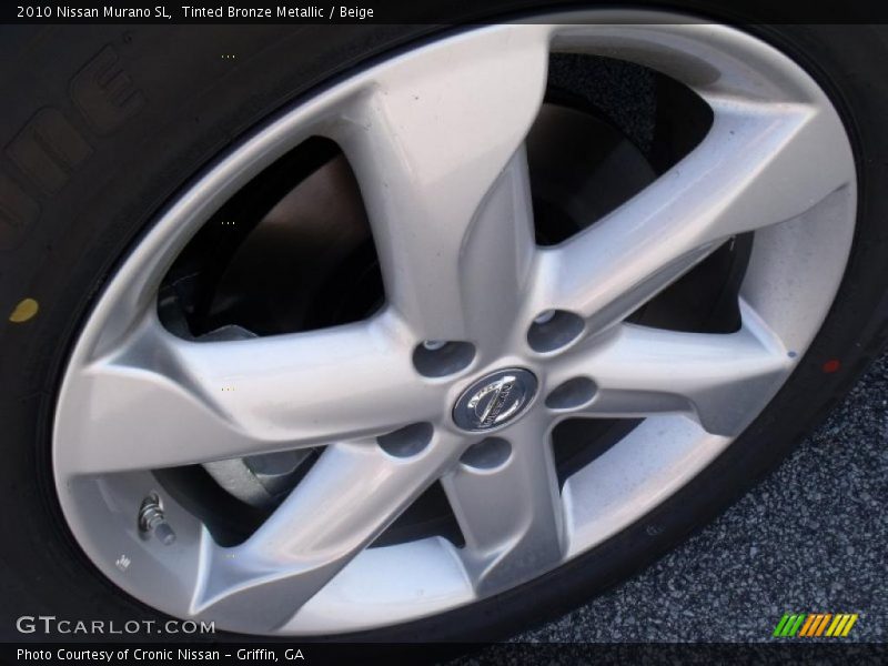 Tinted Bronze Metallic / Beige 2010 Nissan Murano SL