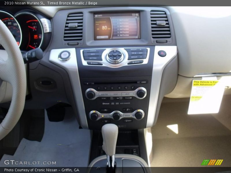 Tinted Bronze Metallic / Beige 2010 Nissan Murano SL