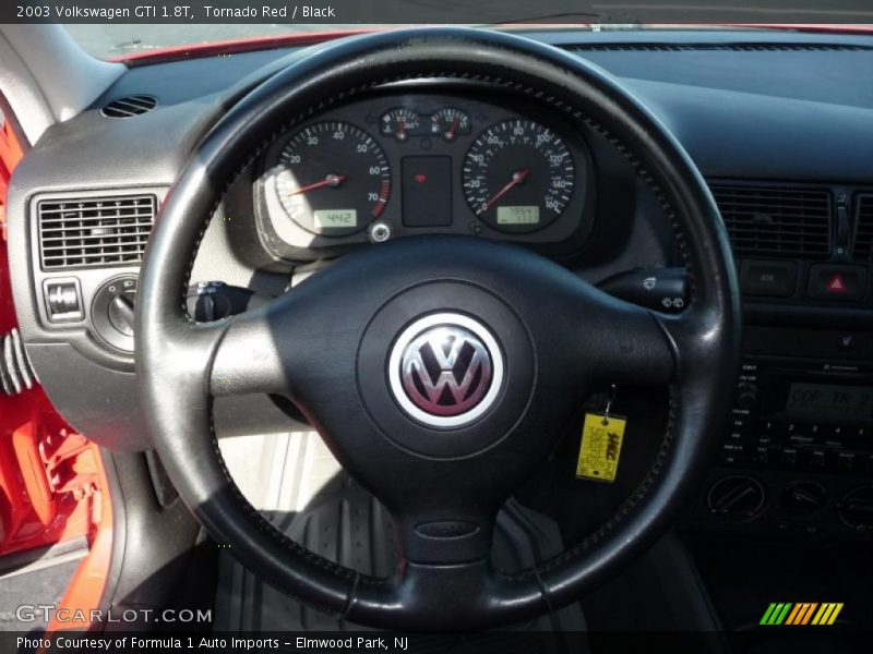 Tornado Red / Black 2003 Volkswagen GTI 1.8T