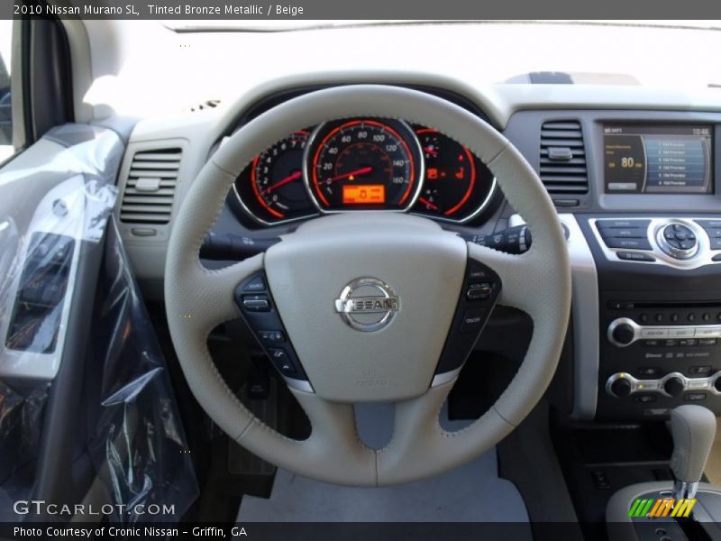 Tinted Bronze Metallic / Beige 2010 Nissan Murano SL