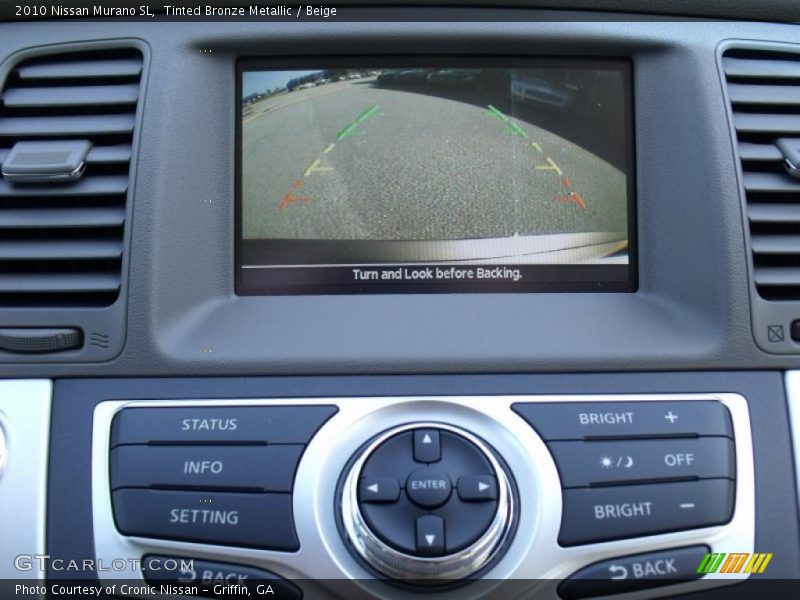 Tinted Bronze Metallic / Beige 2010 Nissan Murano SL