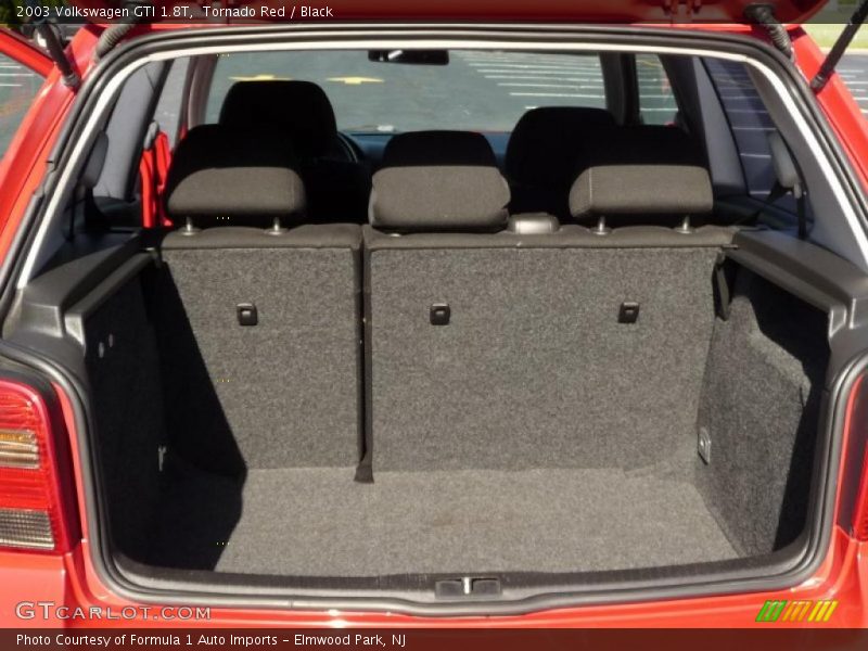 Tornado Red / Black 2003 Volkswagen GTI 1.8T