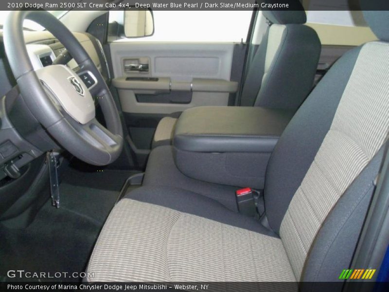 Deep Water Blue Pearl / Dark Slate/Medium Graystone 2010 Dodge Ram 2500 SLT Crew Cab 4x4