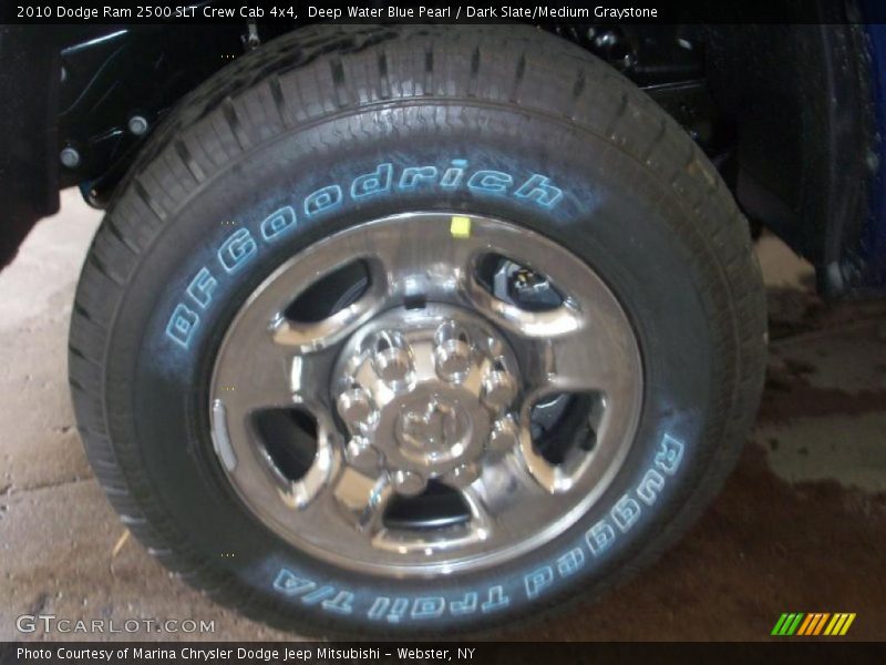 Deep Water Blue Pearl / Dark Slate/Medium Graystone 2010 Dodge Ram 2500 SLT Crew Cab 4x4