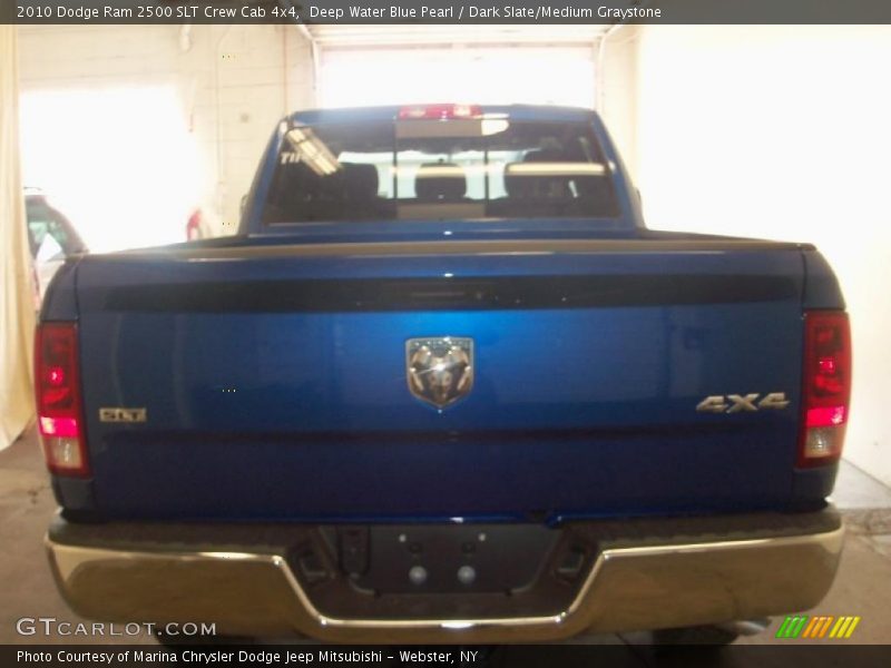 Deep Water Blue Pearl / Dark Slate/Medium Graystone 2010 Dodge Ram 2500 SLT Crew Cab 4x4