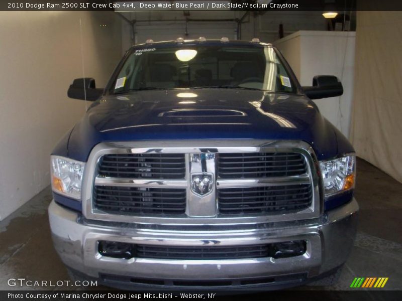 Deep Water Blue Pearl / Dark Slate/Medium Graystone 2010 Dodge Ram 2500 SLT Crew Cab 4x4