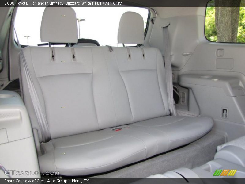 Blizzard White Pearl / Ash Gray 2008 Toyota Highlander Limited
