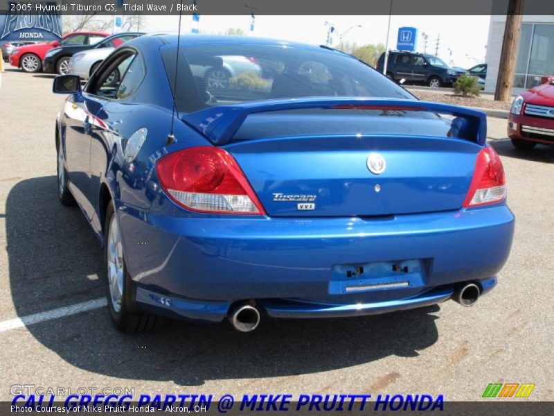 Tidal Wave / Black 2005 Hyundai Tiburon GS