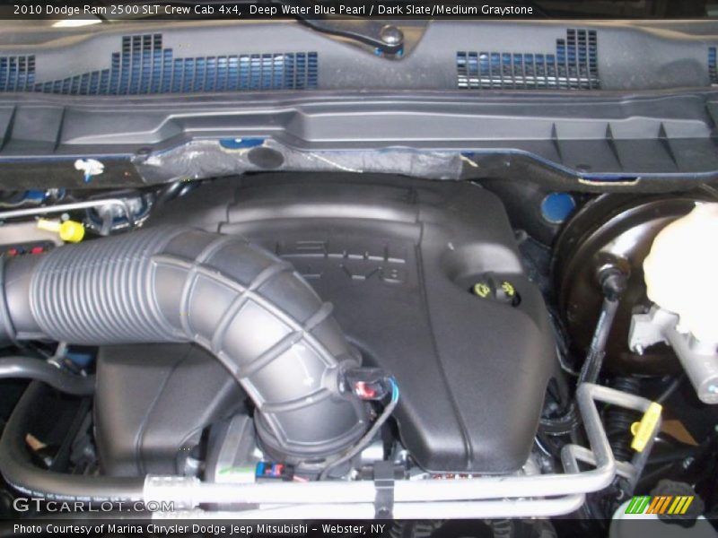 Deep Water Blue Pearl / Dark Slate/Medium Graystone 2010 Dodge Ram 2500 SLT Crew Cab 4x4
