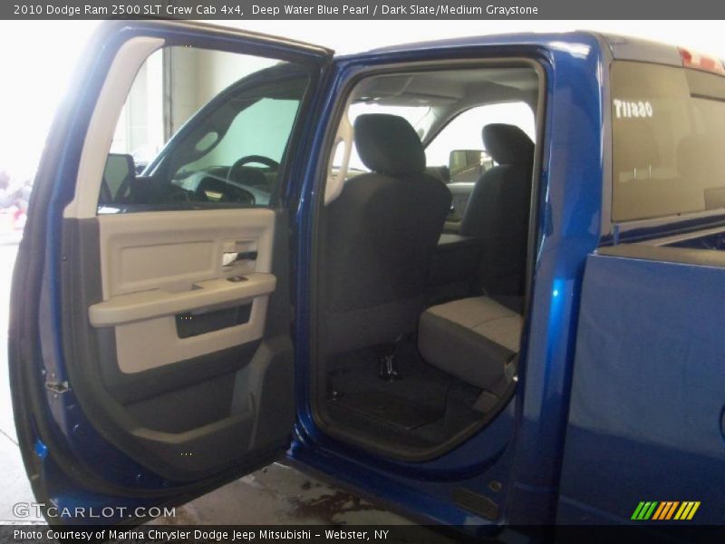 Deep Water Blue Pearl / Dark Slate/Medium Graystone 2010 Dodge Ram 2500 SLT Crew Cab 4x4