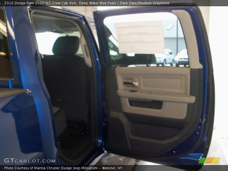 Deep Water Blue Pearl / Dark Slate/Medium Graystone 2010 Dodge Ram 2500 SLT Crew Cab 4x4