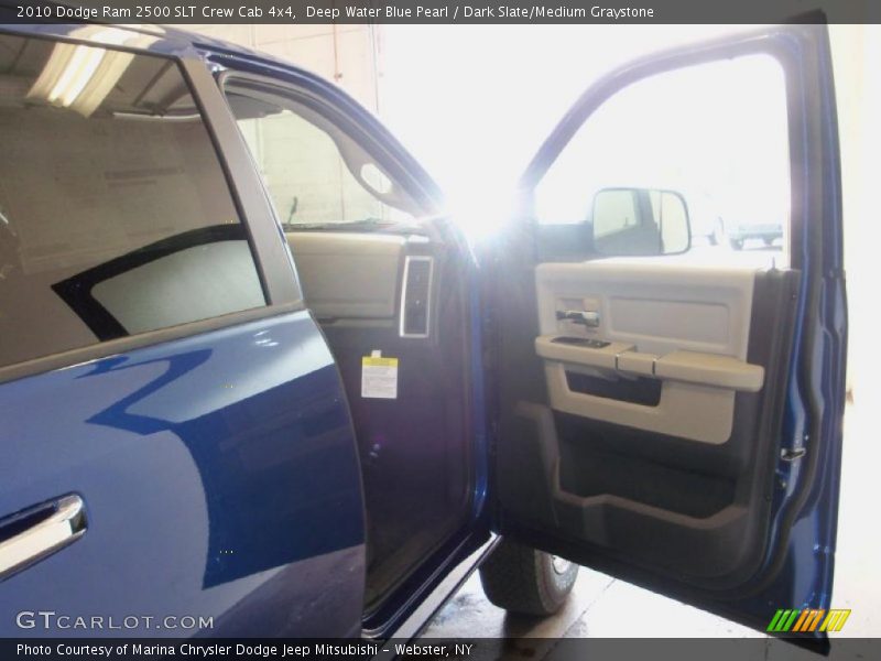 Deep Water Blue Pearl / Dark Slate/Medium Graystone 2010 Dodge Ram 2500 SLT Crew Cab 4x4