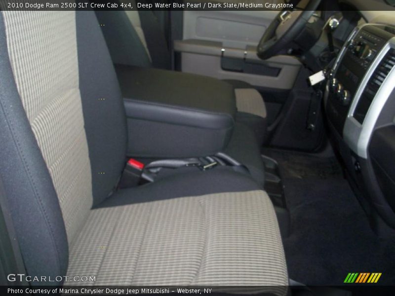 Deep Water Blue Pearl / Dark Slate/Medium Graystone 2010 Dodge Ram 2500 SLT Crew Cab 4x4