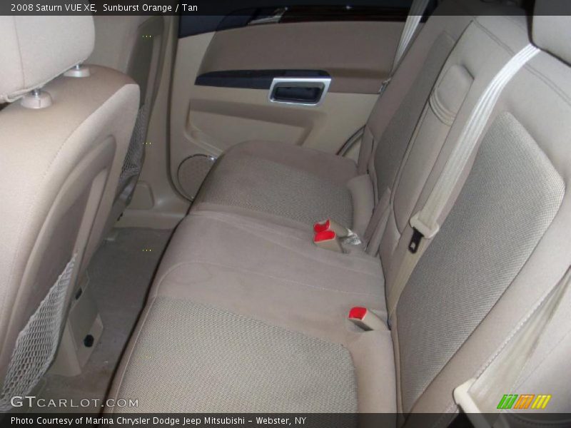 Sunburst Orange / Tan 2008 Saturn VUE XE