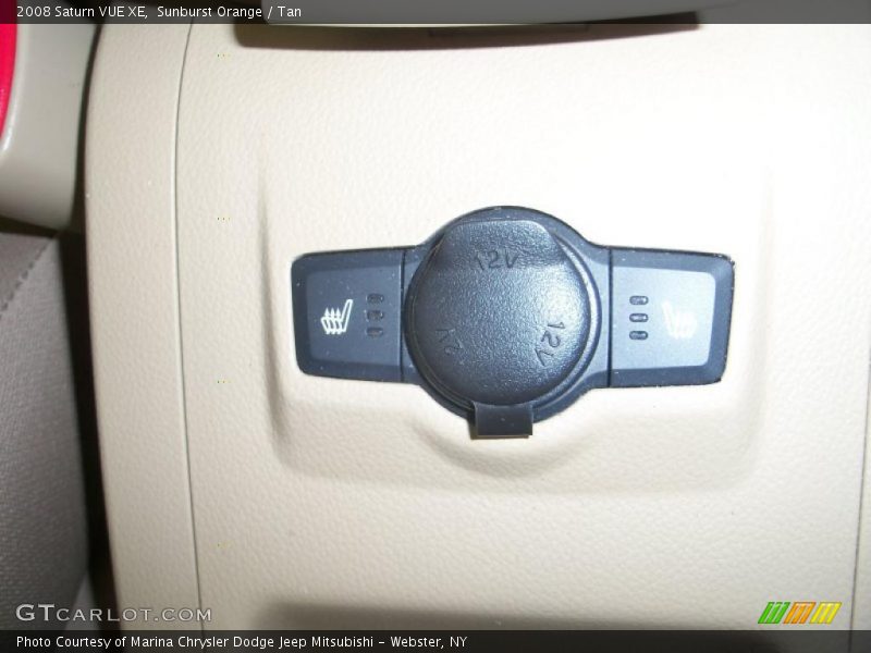 Sunburst Orange / Tan 2008 Saturn VUE XE