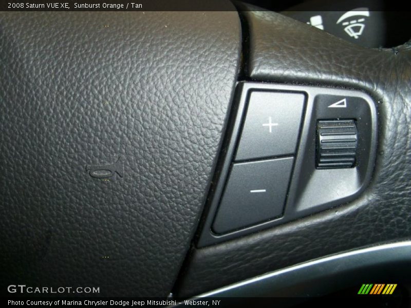 Sunburst Orange / Tan 2008 Saturn VUE XE