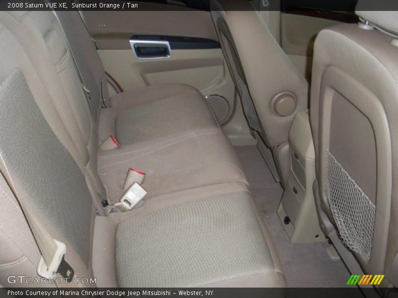 Sunburst Orange / Tan 2008 Saturn VUE XE
