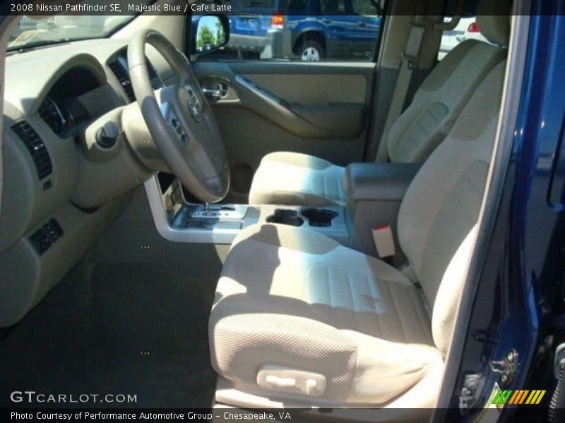Majestic Blue / Cafe Latte 2008 Nissan Pathfinder SE